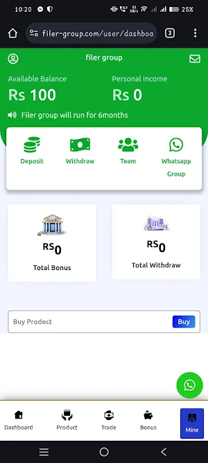 FILER-GROUP Screenshot 1