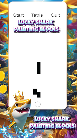Lucky shark painting Blocks Screenshot 1