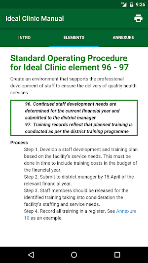 Ideal Clinic Manual Screenshot 2