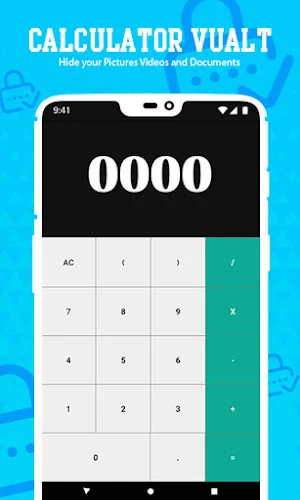 Calculator Lock - Photo Video Hide App & Lock File Screenshot 1
