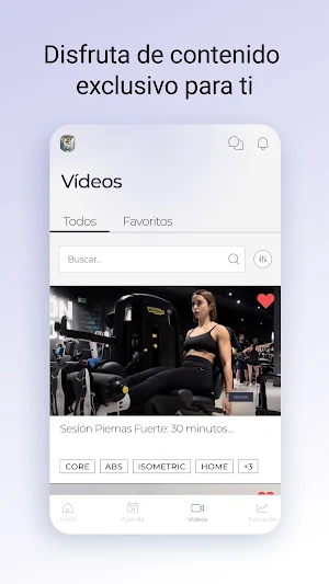 MariaAmdrFit Screenshot 3
