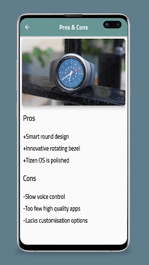 Samsung Gear S2 Guide Screenshot 1