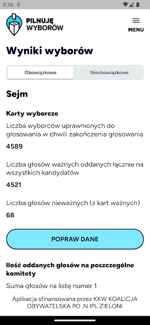 Pilnuję Wyborów Screenshot 3
