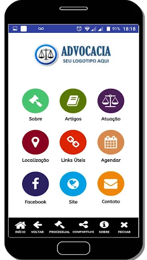 Advogadonet Demo Screenshot 0