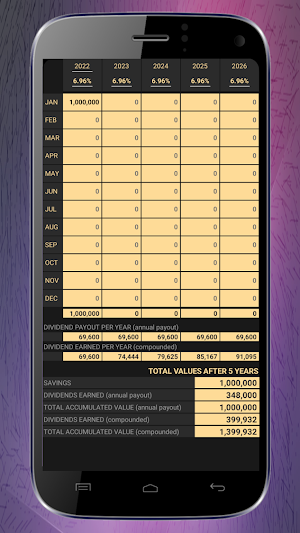 Pag Ibig MP2 Calculator Screenshot 3