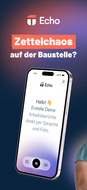 ToolTime Echo: Baudoku mit KI Screenshot 0