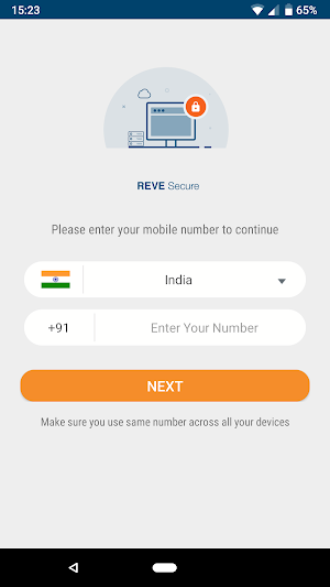 REVE Secure 2FA Screenshot 1