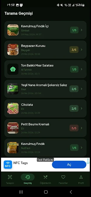 NutriLens Screenshot 2