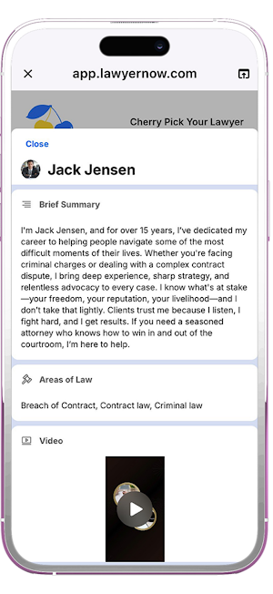 LawyerNow Screenshot 1