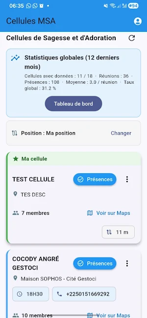 MSA Connect Screenshot 1