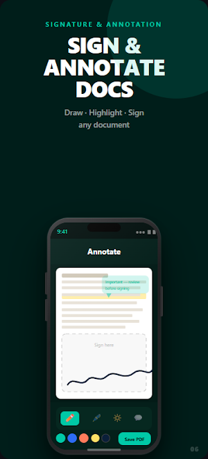 DocSnap PDF, OCR & Doc Scanner Screenshot 2
