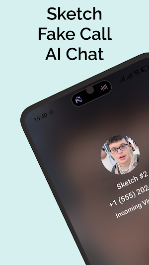 Sketch Fake Video Call & Chat Screenshot 0