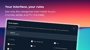 Moove IPTV Player Xtream M3U Screenshot 3