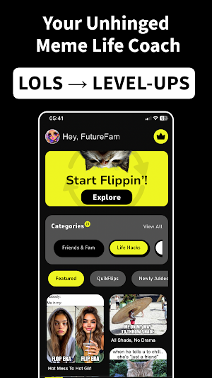 FlipAMeme: LOLs  → Level-Ups. Screenshot 1