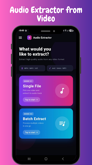 Audio Extractor From Video Screenshot 0