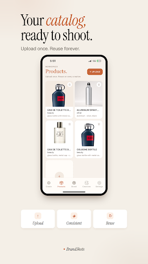 BrandShots: AI Product Photos Screenshot 1