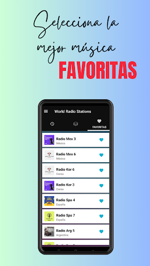 World Radio Stations! Screenshot 2