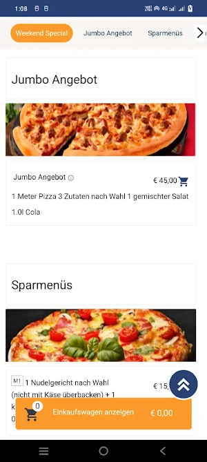 Royal Pizza Service Screenshot 2