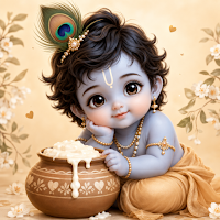 Lord Krishna 4K Wallpaper 2026