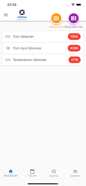 Omega Smart Panel Screenshot 2