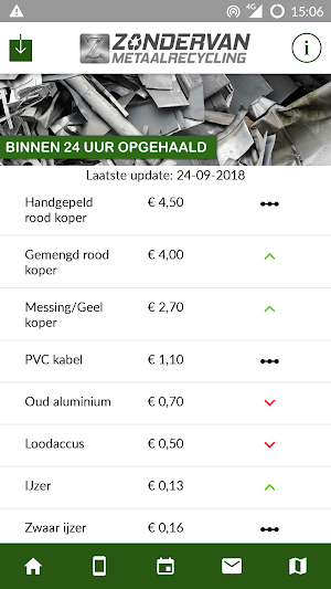 Zondervan Metaalrecycling Screenshot 0