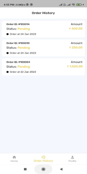 Nice Flesh Corner delivery App Screenshot 1