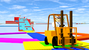 Obby Online Unreal Forklift Screenshot 3