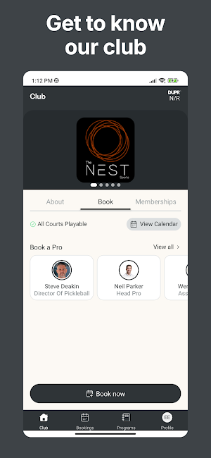 The Nest Sports Screenshot 1