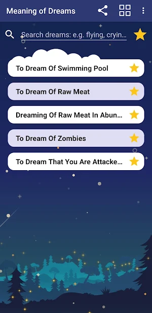 Meaning of dreams in English Screenshot 2