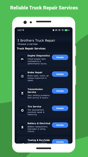 3 Brothers Truck Repair Screenshot 0