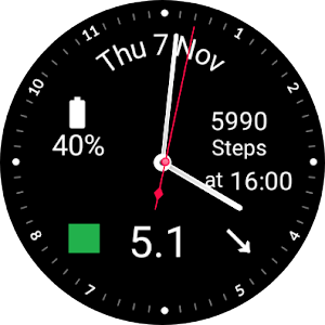 WatchGlucose Watch Face Screenshot 0
