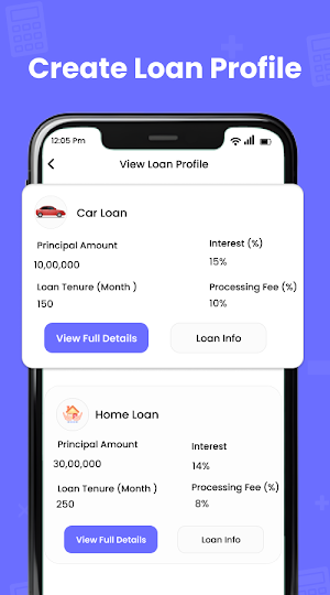 LoanAdda - EMI Loan Calculator Screenshot 3