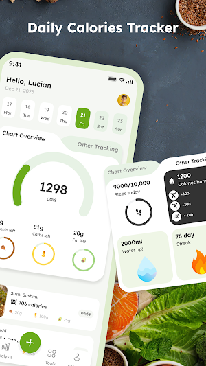 Nutrition & Calorie Tracker Screenshot 0