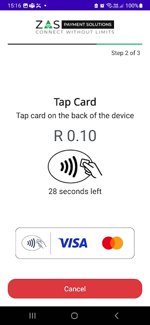 Zas Tap and Pay Screenshot 2