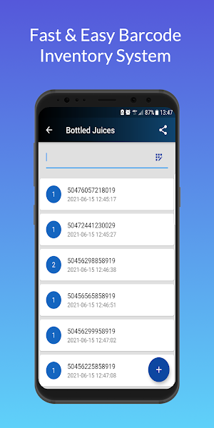 Easy Barcode Inventory System Screenshot 0