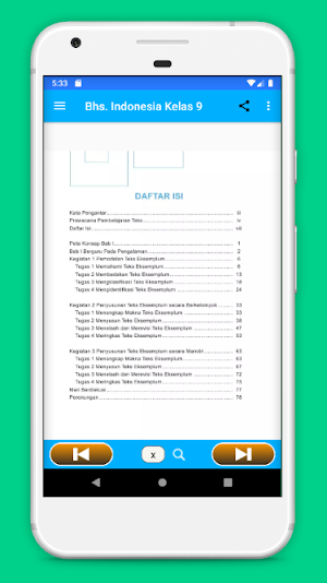 Buku Siswa Bahasa Indonesia Kelas 9 revisi 2014 Screenshot 2