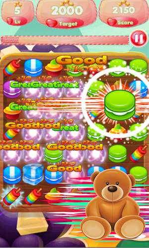 Game Cupcake Crush New Free 2! Screenshot 0