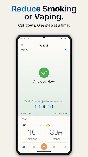 VanQuit: Quit Smoking & Vaping Screenshot 1