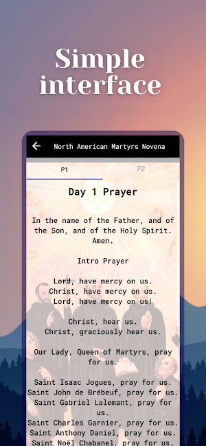North American Martyrs Novena Screenshot 1