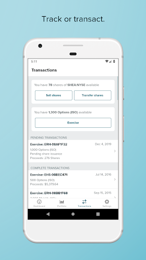 Shareworks Screenshot 3