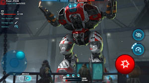 Robots Battles: Red Green Game Screenshot 2