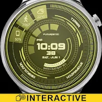 Futuristic GUI Watch Face