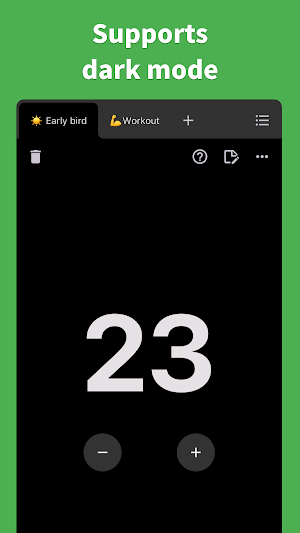Counter - One-Tap Counter Screenshot 2