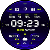Celestrix: Digital Watch Face