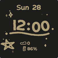 Retro Art Watch Face