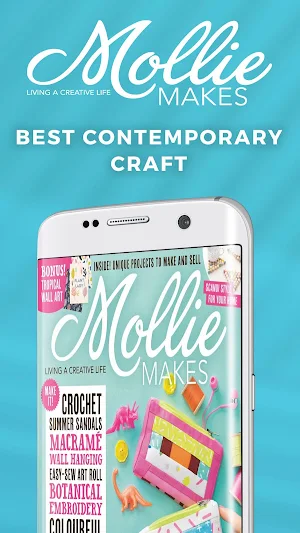 Mollie Makes Magazine - Crochet, Knit, Sew Screenshot 0