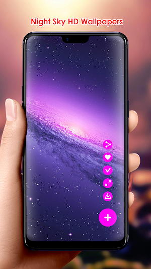 Night Sky HD Wallpapers Screenshot 0