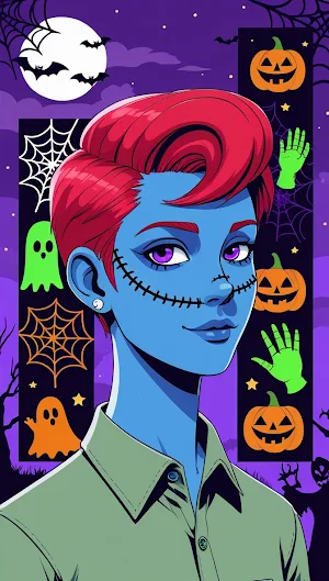Halloween Makeup & Dress Up Screenshot 1