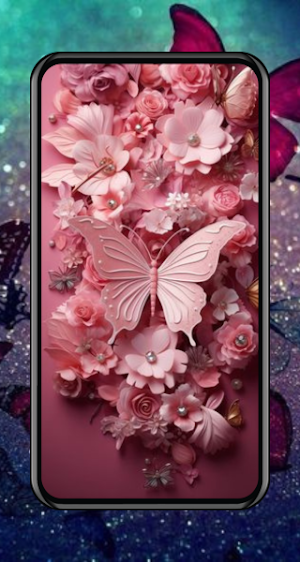 Aesthetic Wallpapers Butterfly Screenshot 2