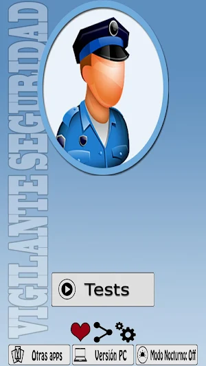 TestOpos Vigilante Seguridad Screenshot 0